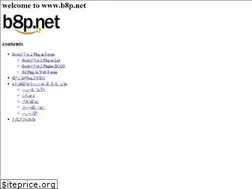 Sites similar to b8p.net
