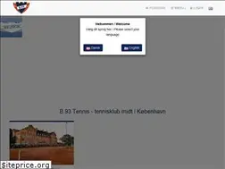 Sites similar to b93tennis.dk