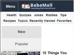 Sites similar to ba-bamail.com