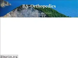 Sites similar to ba-orthopedics.gr
