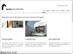 Sites similar to baanarchitecten.be
