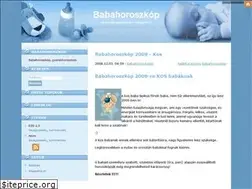 Sites similar to babahoroszkop.blog.hu