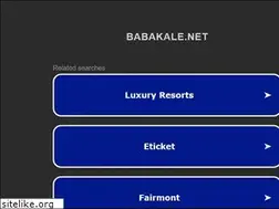 Sites similar to babakale.net