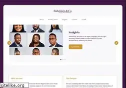 Sites similar to babalakinandco.com