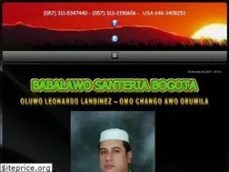 Sites similar to babalawosanteriabogota.com