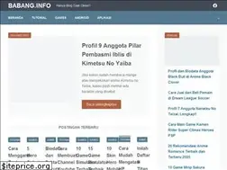 Sites similar to babang.info