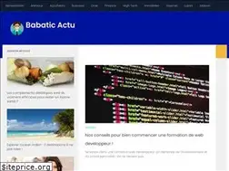 Sites similar to babatic.be