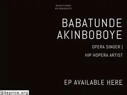 Sites similar to babatundebaritone.com