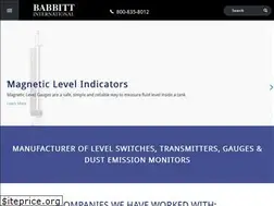 Sites similar to babbittinternational.com