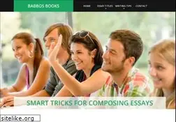 Sites similar to babbosbooks.com