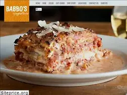 Sites similar to babbosspaghetteria.com