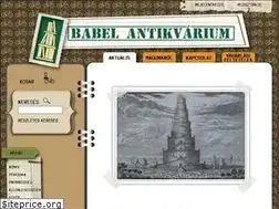 Sites similar to babelantikvarium.hu