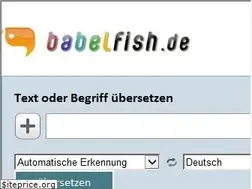 Sites similar to babelfish.de