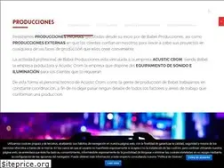 Sites similar to babelproducciones.es