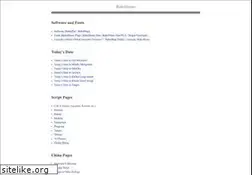 Sites similar to babelstone.co.uk