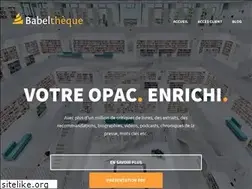 Sites similar to babeltheque.fr