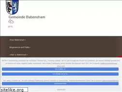 Sites similar to babensham.de