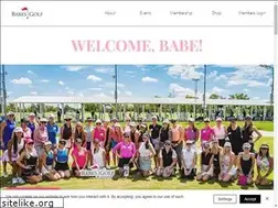 Sites similar to babesgolf.org