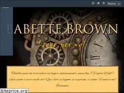 Sites similar to babettebrown.it