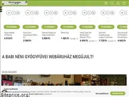 Sites similar to babibiobolt.hu