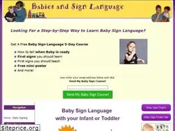 Sites similar to babies-and-sign-language.com