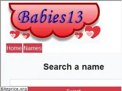 Sites similar to babies13.com