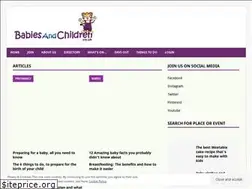 Sites similar to babiesandchildren.co.uk