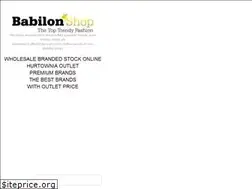 Sites similar to babilon-shop.com
