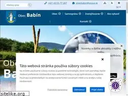 Sites similar to babin.sk