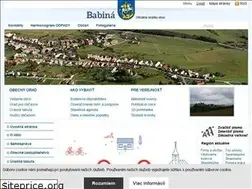 Sites similar to babina.sk