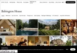 Sites similar to babingtonhouse.co.uk