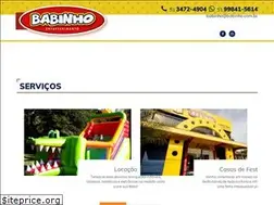 Sites similar to babinho.com.br