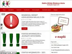 Sites similar to babitsiskola.hu