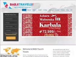 Sites similar to babjitravels.com