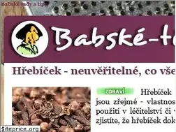 Sites similar to babske-tipy.cz