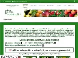 Sites similar to babtuvaismedziai.lt