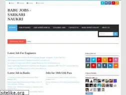 Sites similar to babu-jobs.blogspot.com