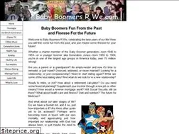 Sites similar to baby-boomers-r-we.com