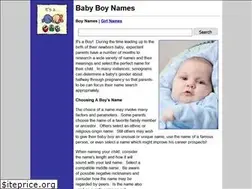 Sites similar to baby-boy-names.org