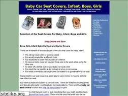 Sites similar to baby-carseat-covers-online.com