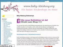 Sites similar to baby-kleidung.org