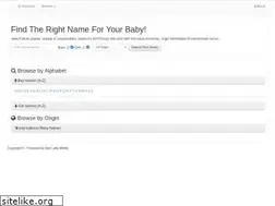 Sites similar to baby-name-generator.com