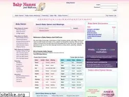 Sites similar to baby-names-and-stuff.com