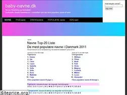 Sites similar to baby-navne.dk