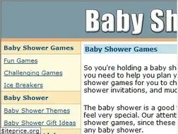 Sites similar to baby-shower-games.org