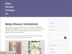 Sites similar to baby-shower-invites.com