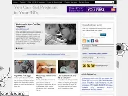 Sites similar to babyafter40.com