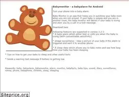 Sites similar to babyalarm.mobi