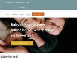 Sites similar to babybalance.nl