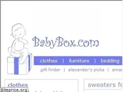 Sites similar to babybox.com